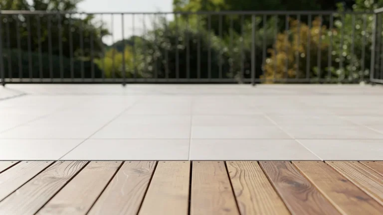 Imperméabiliser ma terrasse carrelée : deux hydrofuges comparés au perlage