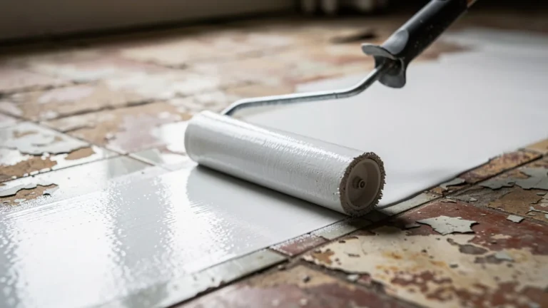 Peindre carrelage sol - Résultats après 6 mois d’usage réel